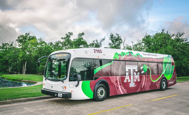 New electric buses coming to Texas A&M in 2025