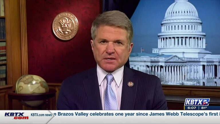 Congressman Michael McCaul talks Chinese hacking, National Defense Authorization Act on Brazos Valley This Morning