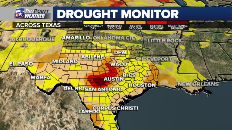 Drought conditions worsen across the Brazos Valley