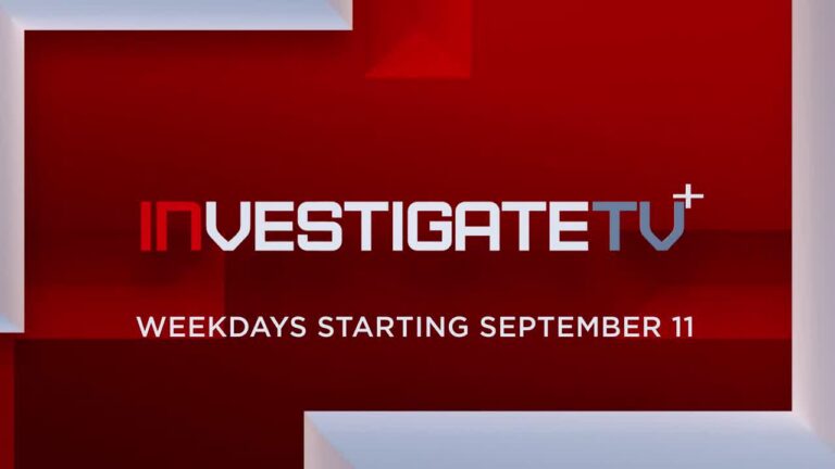 News magazine program InvestigateTV+ debuts this fall