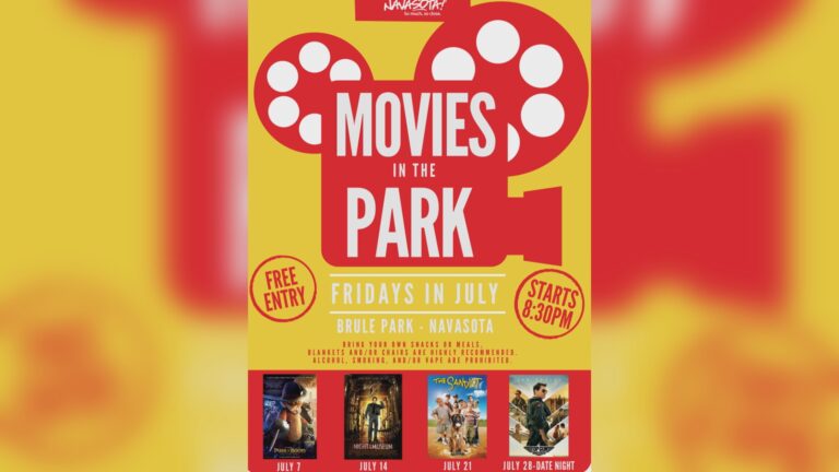 City of Navasota kicks off Summer Movies in the Park series Friday