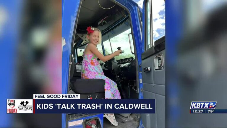 Caldwell kids learn about city’s sanitation services