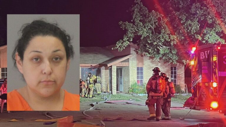 Bryan woman charged with setting duplex on fire