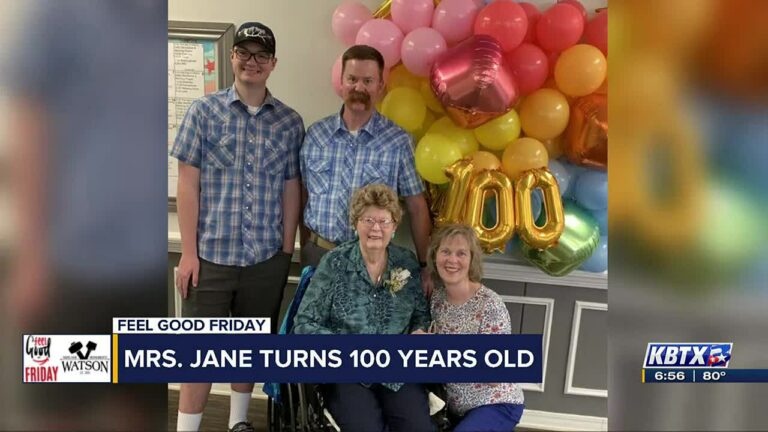 Brazos Valley woman celebrates 100th birthday