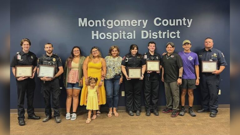 Montgomery County first responders thanked for their live saving efforts