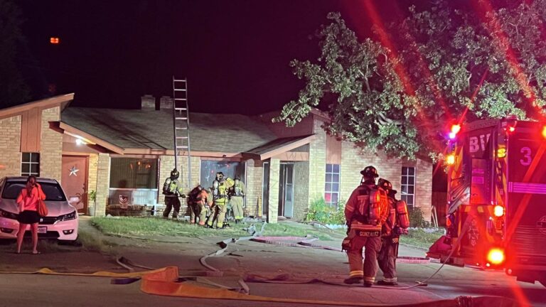 Fire extinguished at Bryan home Tuesday night