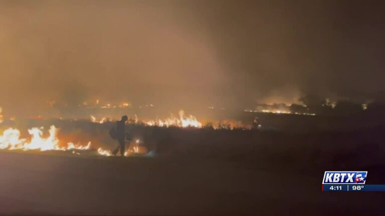 Wildfires burn across Texas as high temperatures continue