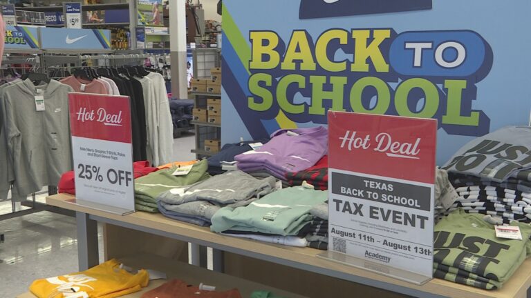 Texas sales tax holiday is underway