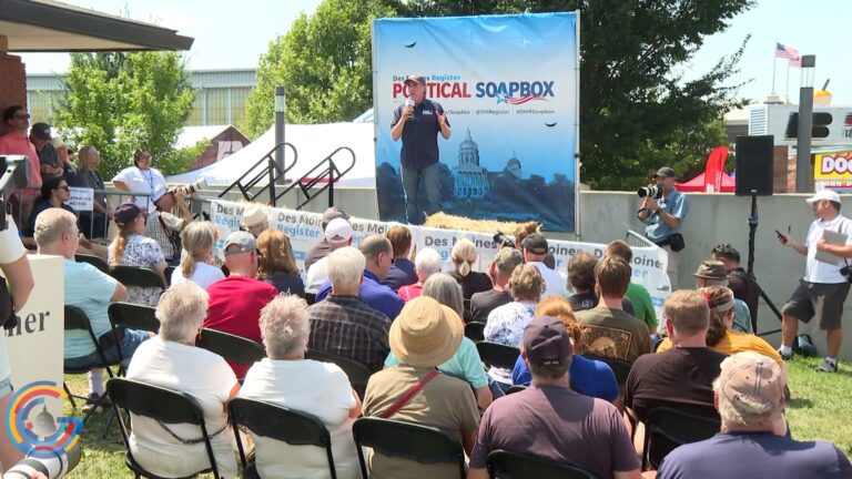 Focus at Four: GOP Presidential candidates visit the Iowa State Fair