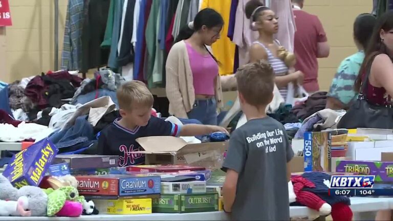 Central Church holds massive garage sale