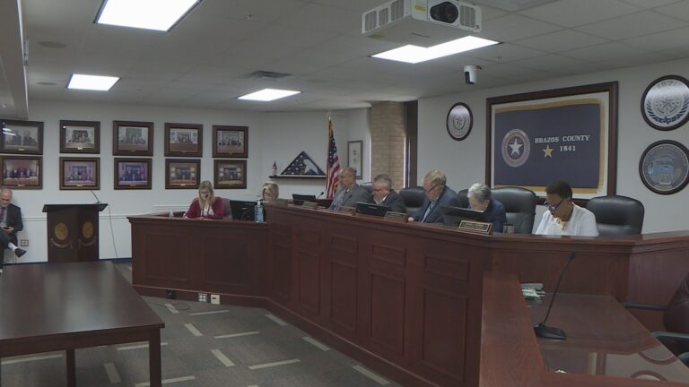 Brazos County Commissioners extend disaster declaration