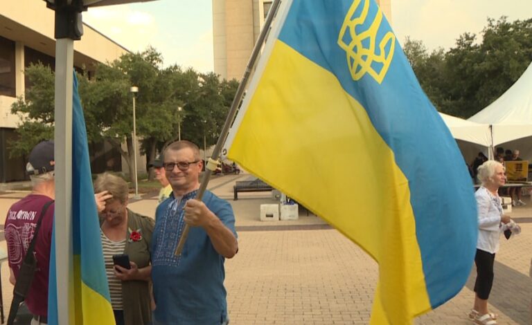 Ukrainian Independence Day Rally hosted at Texas A&M