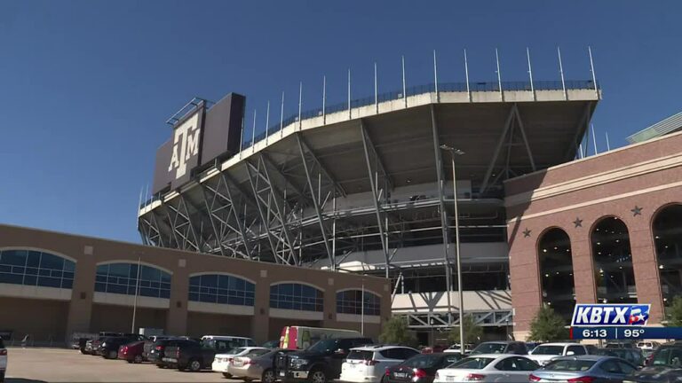 Behind the scenes of game day at Texas A&M University