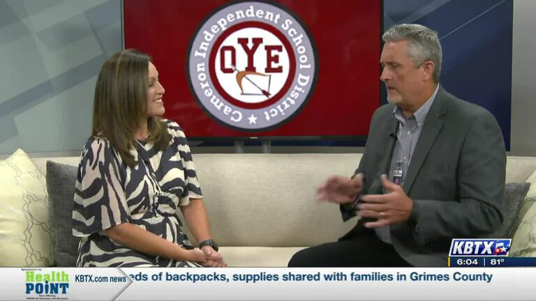 Back to School on BVTM: Cameron ISD superintendent talks about upcoming school year