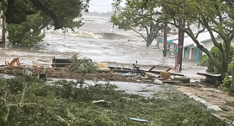 Texas A&M Task Force 1 arrives in Florida to help with recovery efforts following Hurricane Idalia