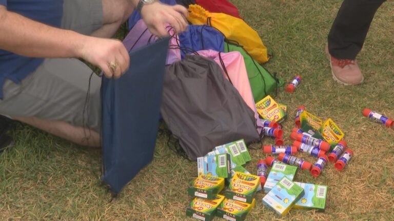 The Bridge Ministries distributing backpacks, school supplies during August