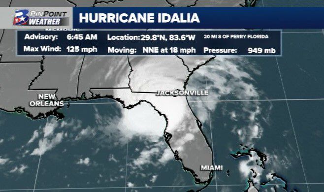 Hurricane Idalia makes landfall in Florida