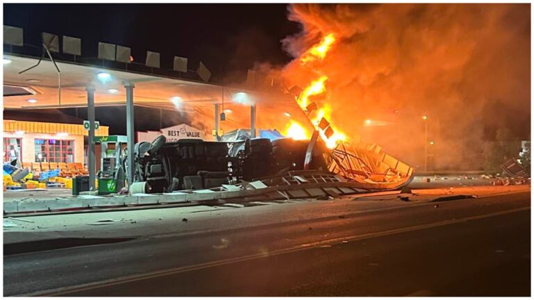 DPS: Truck driver survived fiery wreck, explosion at Hico gas station