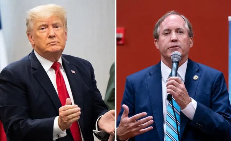 Donald Trump claims credit for saving Ken Paxton