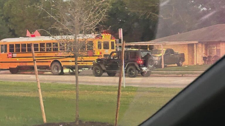 Bryan ISD school bus involved in fender bender, no injuries reported