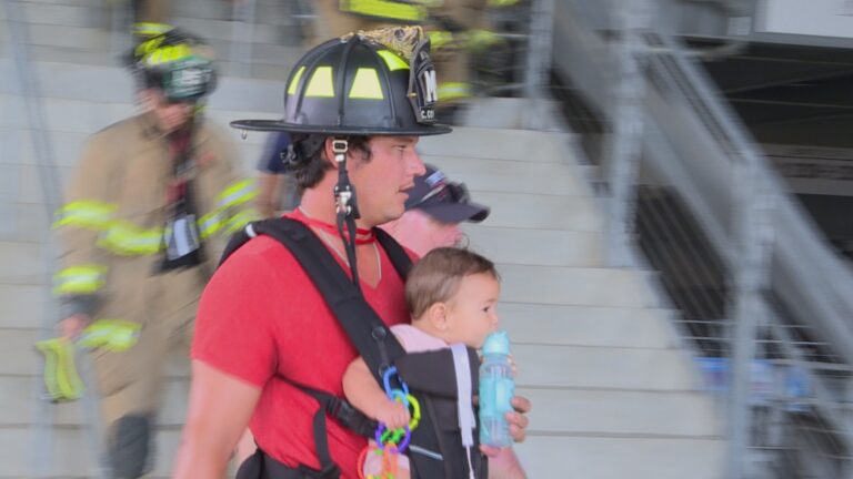 Memorial stair climb at Kyle Field honors memory of fallen first responders