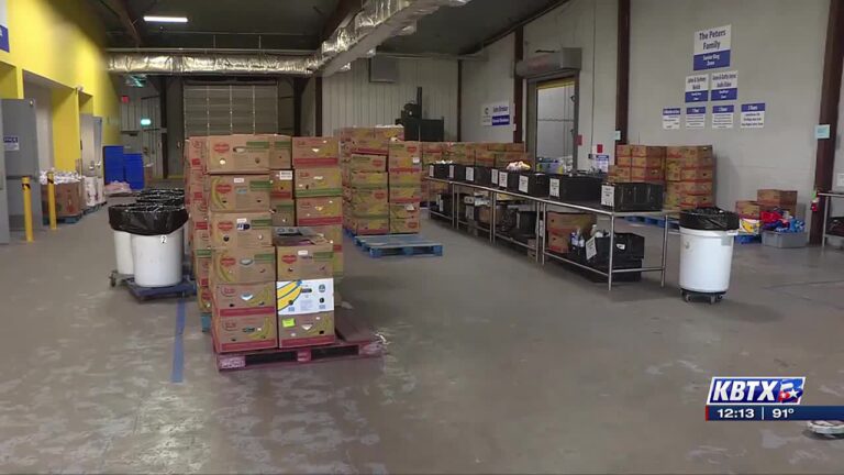 Brazos Valley Food Bank needs volunteers and food drives