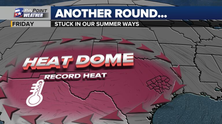 Another heat dome challenges records this week…but could it be the last of the season?