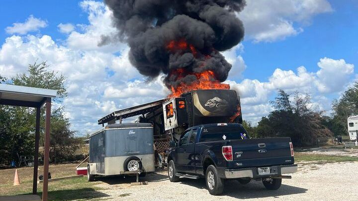 Fire damages RV on Friday in Brazos County