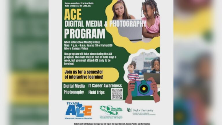 New digital media afterschool program debuts in Hearne and Calvert ISD