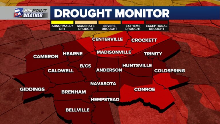 Slight improvement in this week’s drought monitor