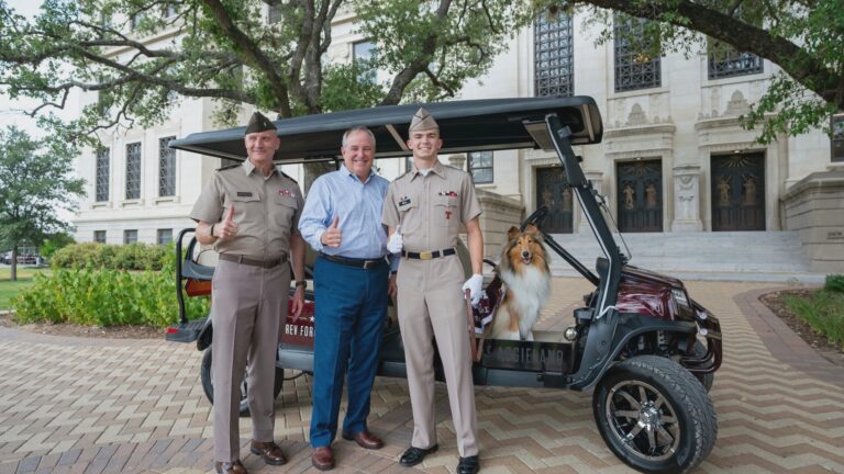 First Lady of Aggieland has a sweet new ride