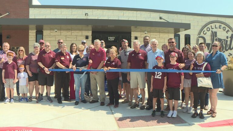 Visit College Station kicks off gameday with ribbon cutting, tailgate