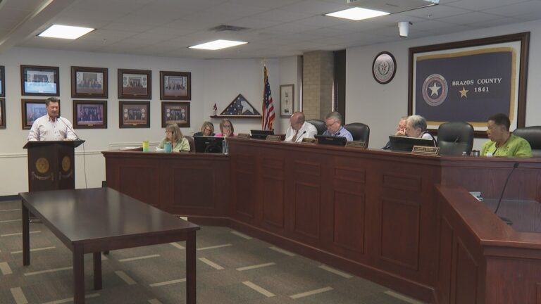 Brazos County Commissioners to hold public hearings before adopting the new budget