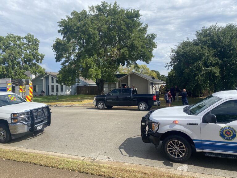 College Station firefighters respond to two home fires started by lightning