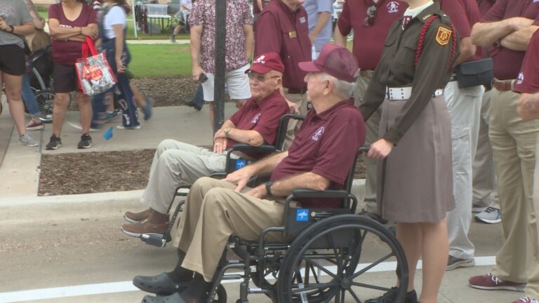 This is the last year that the Corps of Cadets will walk on Kyle Field during Rally to the Guidons