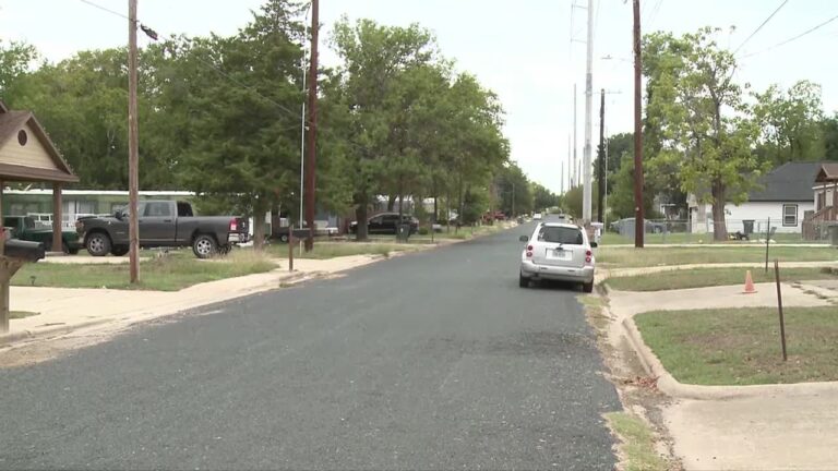 A masked person scares residents on Bryan street