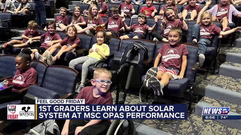 CSISD students learn about solar system at MSC OPAS performance