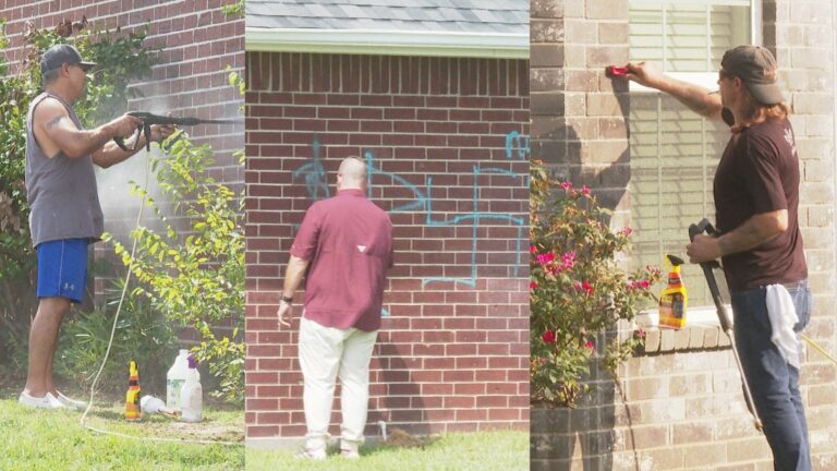 Vandals target over a dozen homes, businesses in Bryan’s Austin Colony community