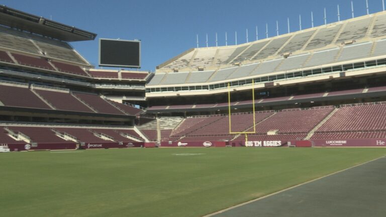 Check out a tour of Kyle Field on gameday