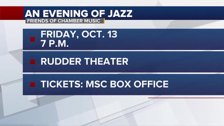 Friends of Chamber Music presents ‘An Evening of Jazz’