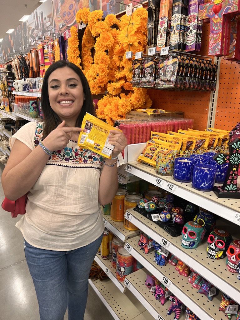 H-E-B and M&M’s feature Brenham businesswoman in Día de los Muertos collaboration