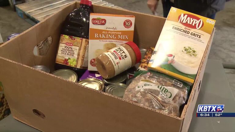 Food For Families: Donations needed to support Burleson County pantries