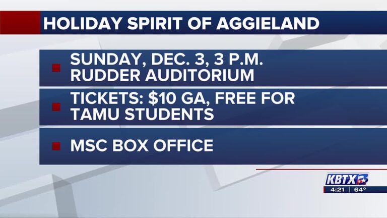 Three choirs combine to perform Holiday Spirit of Aggieland