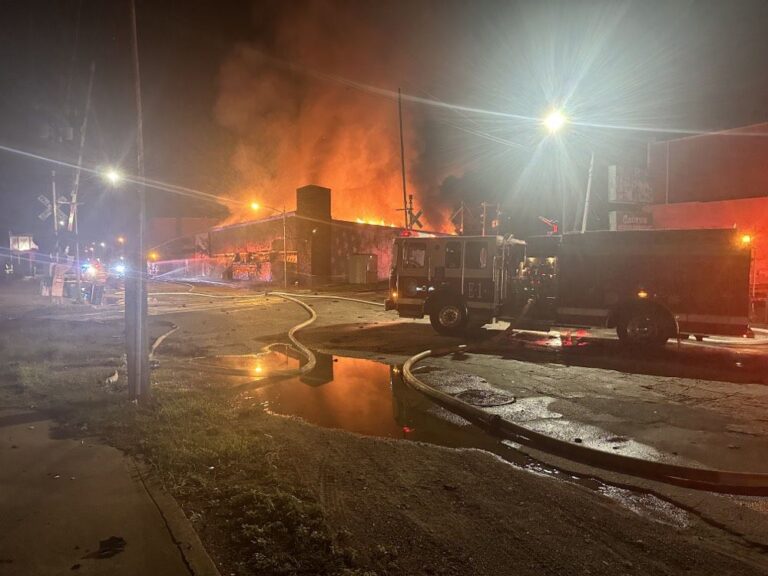 BREAKING: Crews battling massive fire in Marlin