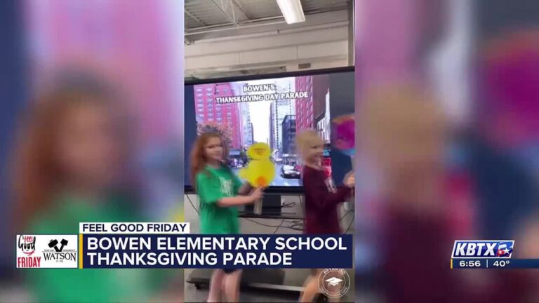 Bowen Elementary Thanksgiving Parade