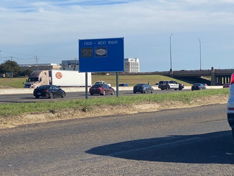 Southbound Highway 6 down to 1 lane after crash