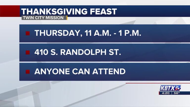 Twin City Mission to host Thanksgiving Feast