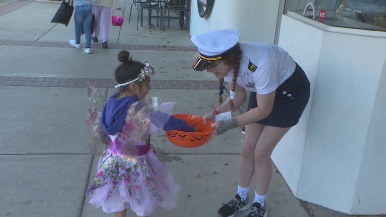 Destination Bryan host costume contest and dance floor at Halloweentown event