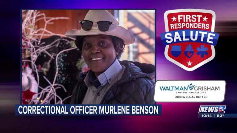 First Responder Salute: Correctional Officer Murlene Benson