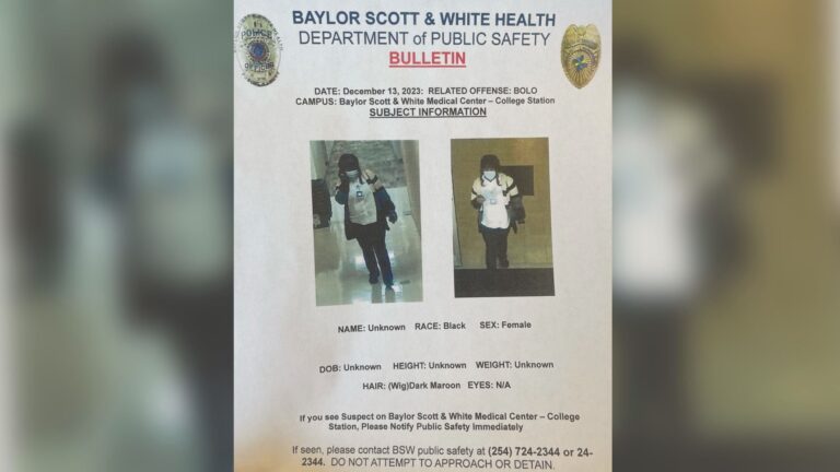 Police looking for person of interest in thefts at hospital